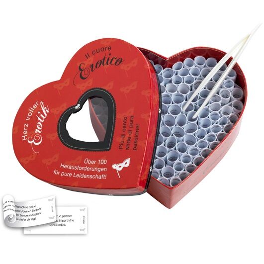 TOMA Y POR FAVOR - HERZ VOLLER EROTIK & IL CUORE EROTIC RED