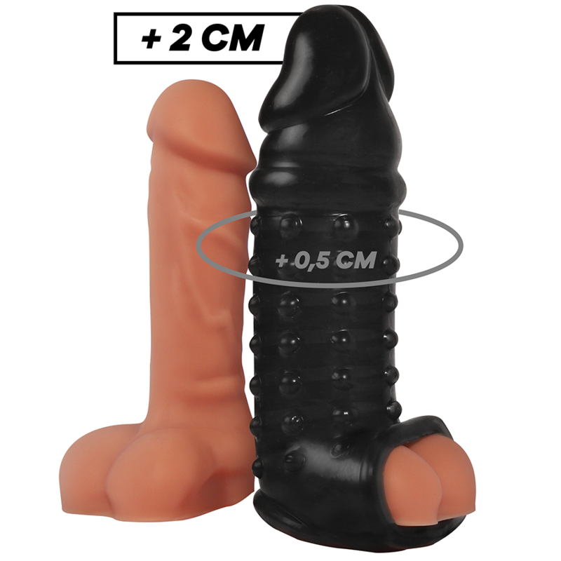 VIRILXL - V11 EXTENSIÓN DE PENE NEGRA Y FUNDA