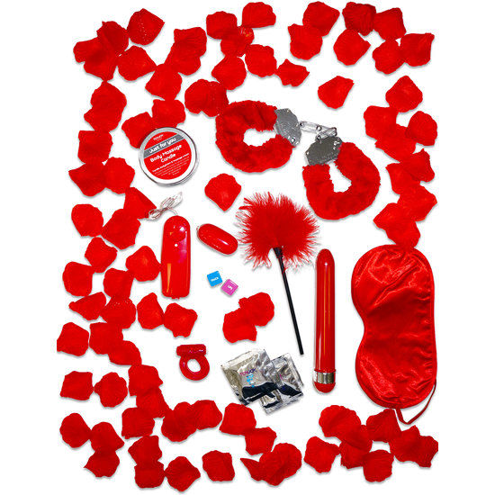 TOYJOY - SET DE REGALO ROMANCE ROJO JUST FOR YOU