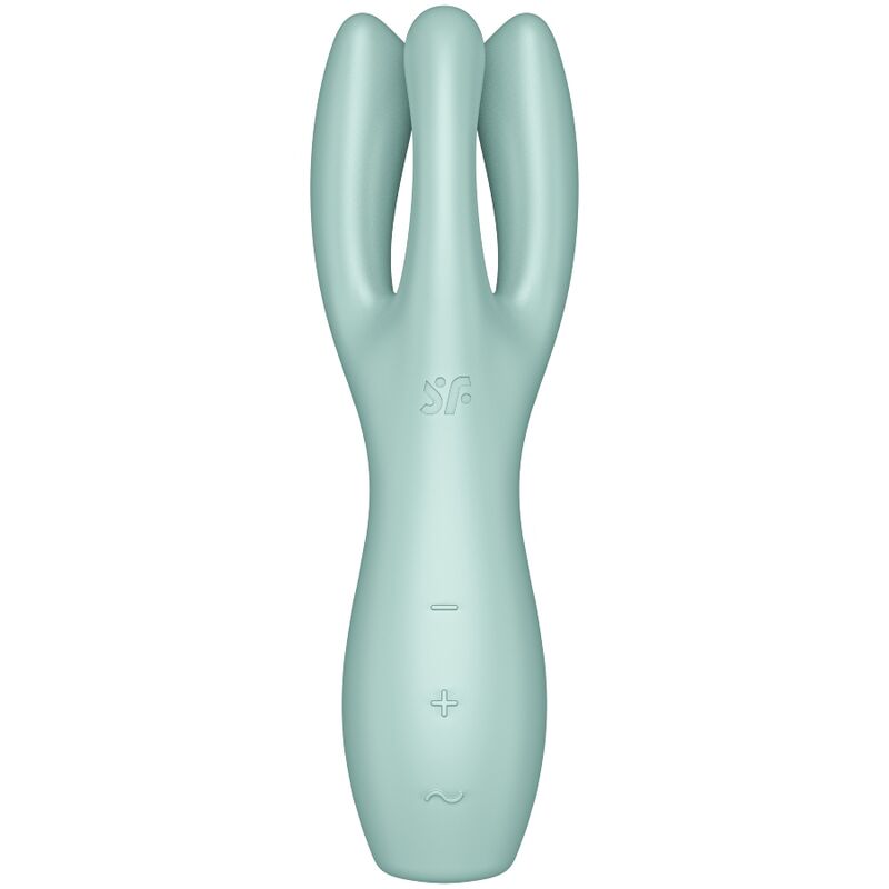 SATISFYER - VIBRADOR THREESOME 3 ROSA