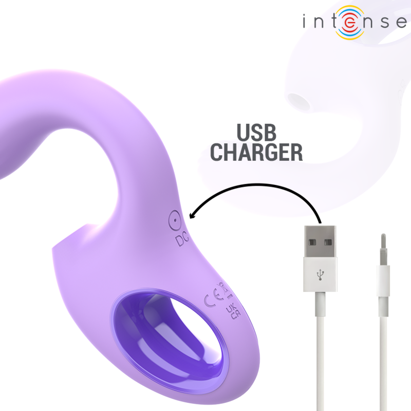 INTENSE - BAXTER VIBRADOR E ESTIMULADOR VIOLETA