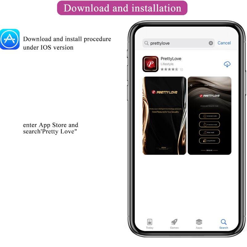 PRETTY LOVE - FRANZ MASSAGER E VIBRADOR APLICATIVO GRATUITO ROXO