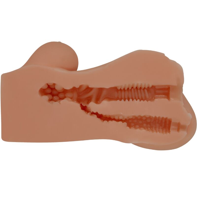 CRAZY BULL - HANNAH MASTURBADOR DUPLO VAGINA E ÂNUS MULATO REALISTA