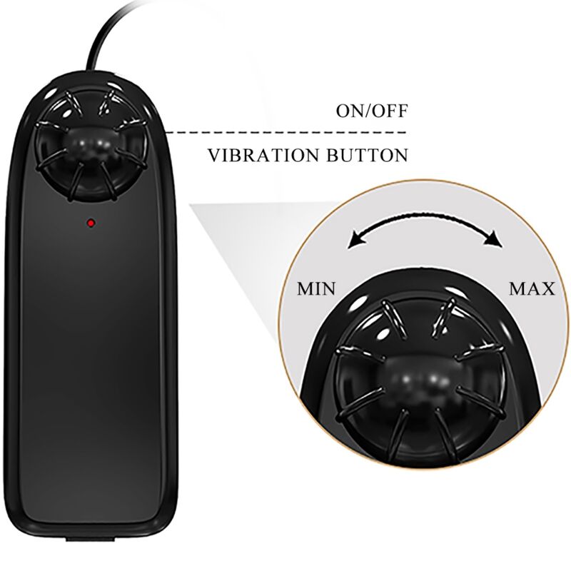 CRAZY BULL - VIBRADOR ASS EMILIA COM CONTROLE REMOTO REALISTA DE VAGINA E ÂNUS