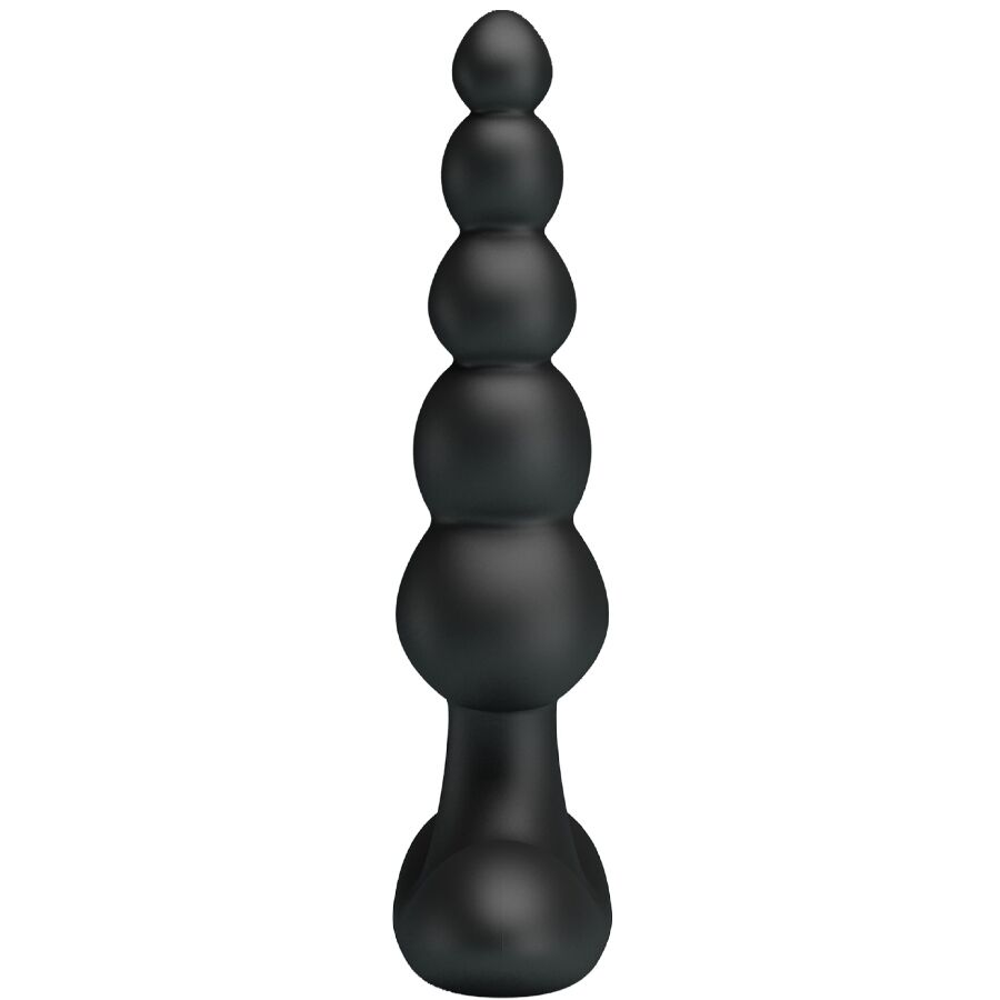 PRETTY LOVE - VIBRADOR ANAL SIDNEY 10 VIBRAÇÕES PRETO