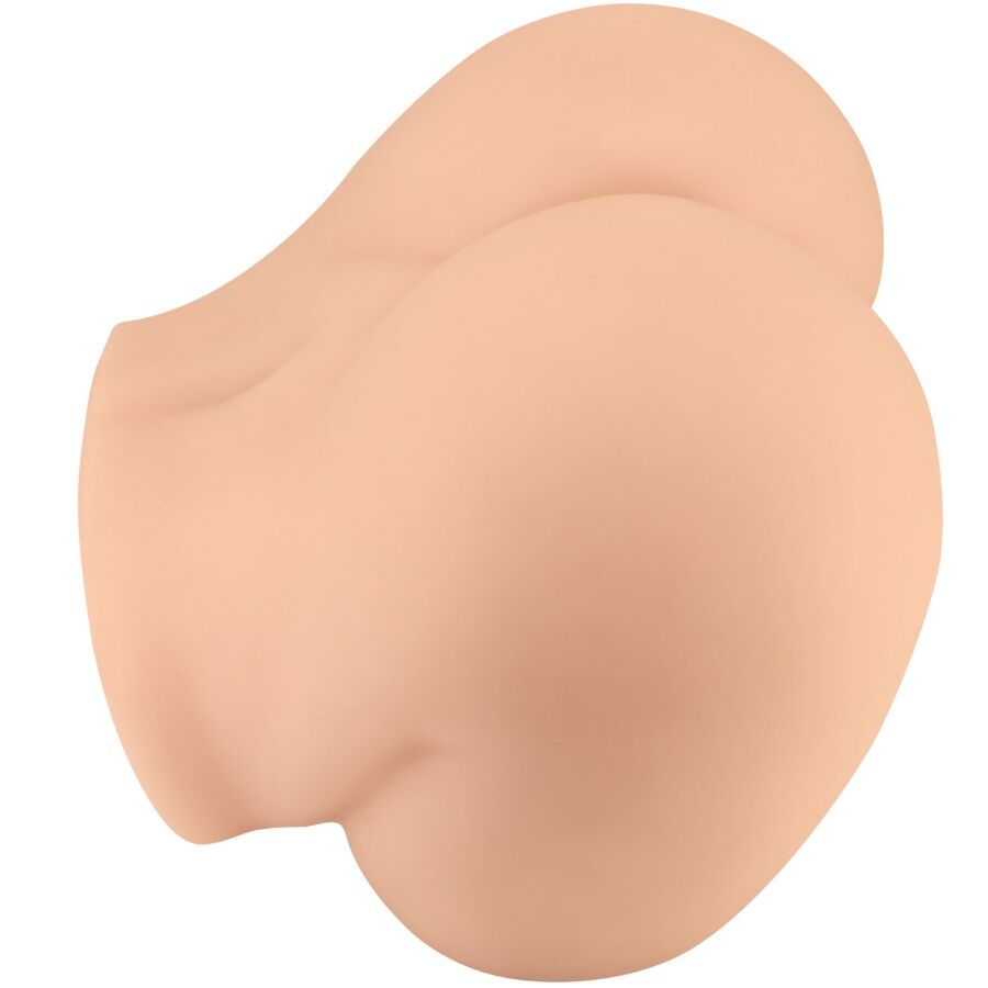 CRAZY BULL - VIBRADOR TRASEIRO ROLONDA COM VAGINA E ÂNUS REALISTAS NATURAIS