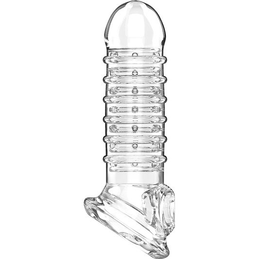 VIRILXL - EXTENSIÓN DE PENE Y FUNDA TRANSPARENTE V15